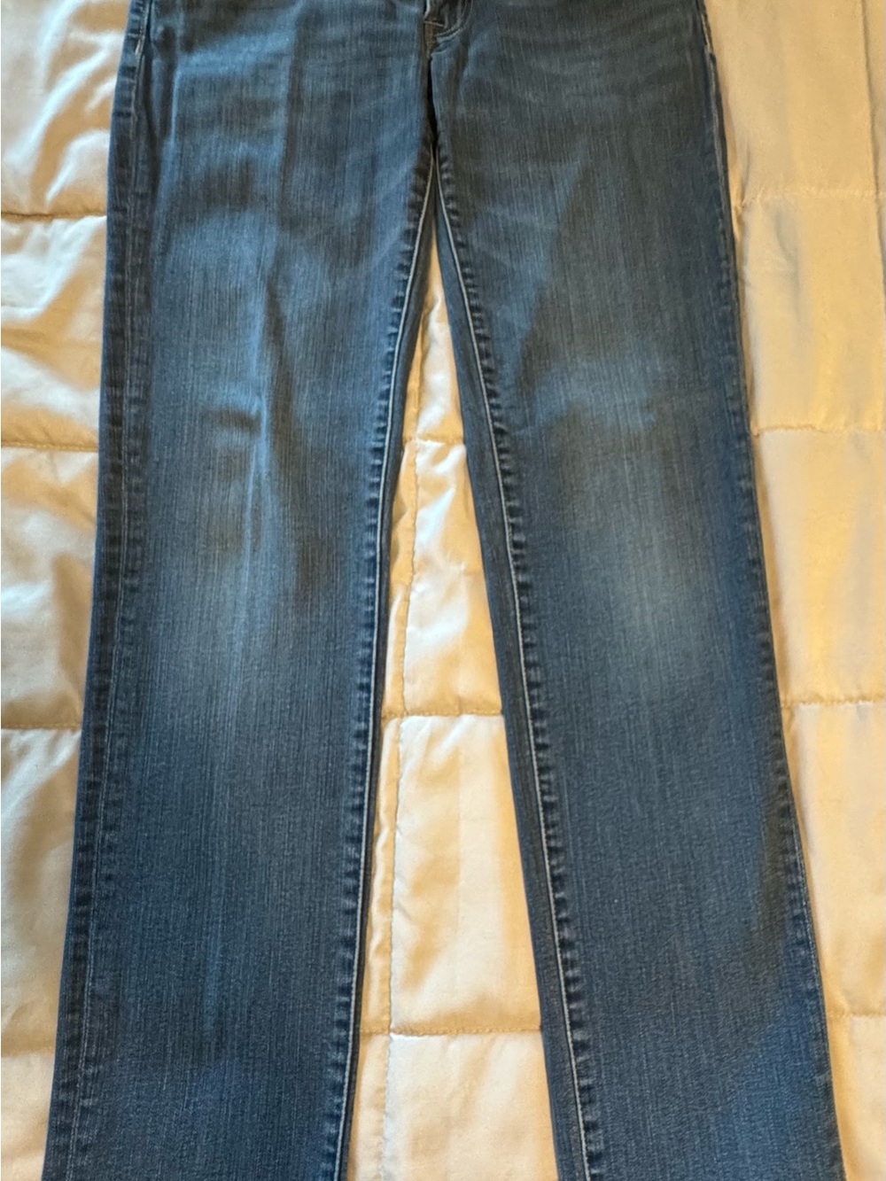 American Eagle Outfitters Medium Wash Straight-Leg Jeans